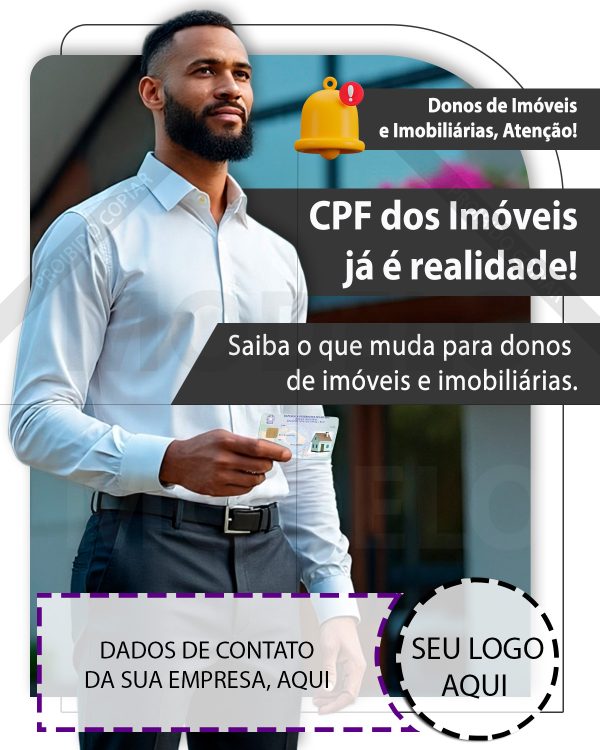 Combo de artes sobre: "CPf dos Imóveis" (pcte nº 01) - Imagem 7