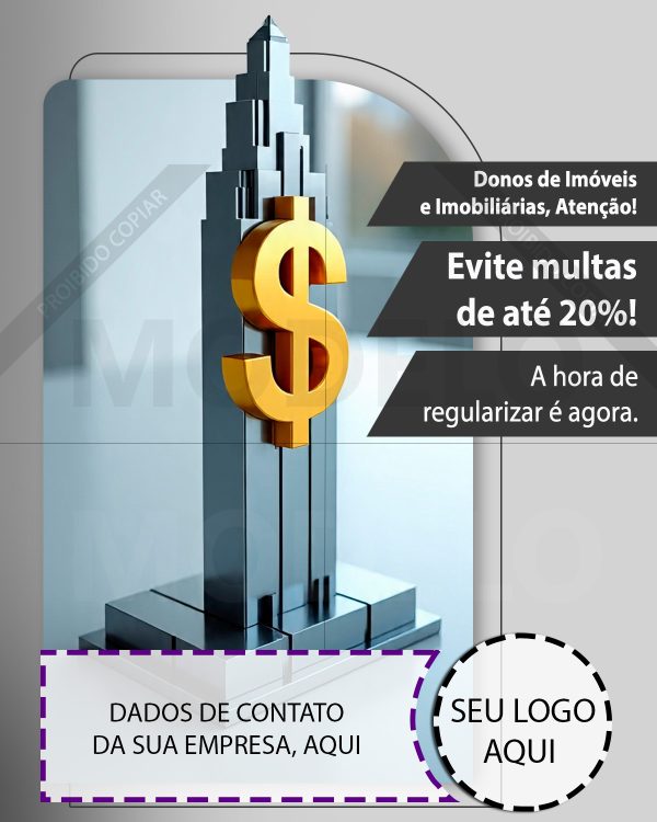 Combo de artes sobre: "CPf dos Imóveis" (pcte nº 01) - Imagem 9